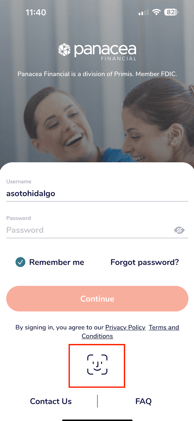 Setting up Face ID